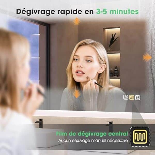 Découvrez notre test complet du miroir S'bagnо LED Bluetooth 80x80cm. Avis détaillé, caractéristiques techniques et conseils d'achat pour ce miroir connecté innovant.