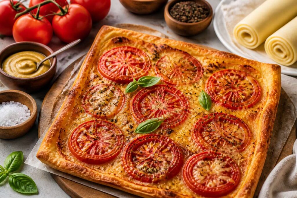 Recette facile : tarte à la tomate maison
