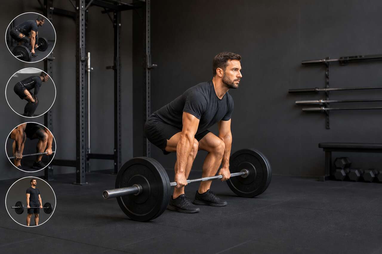 Technique pas &agrave; pas : comment faire un bon deadlift