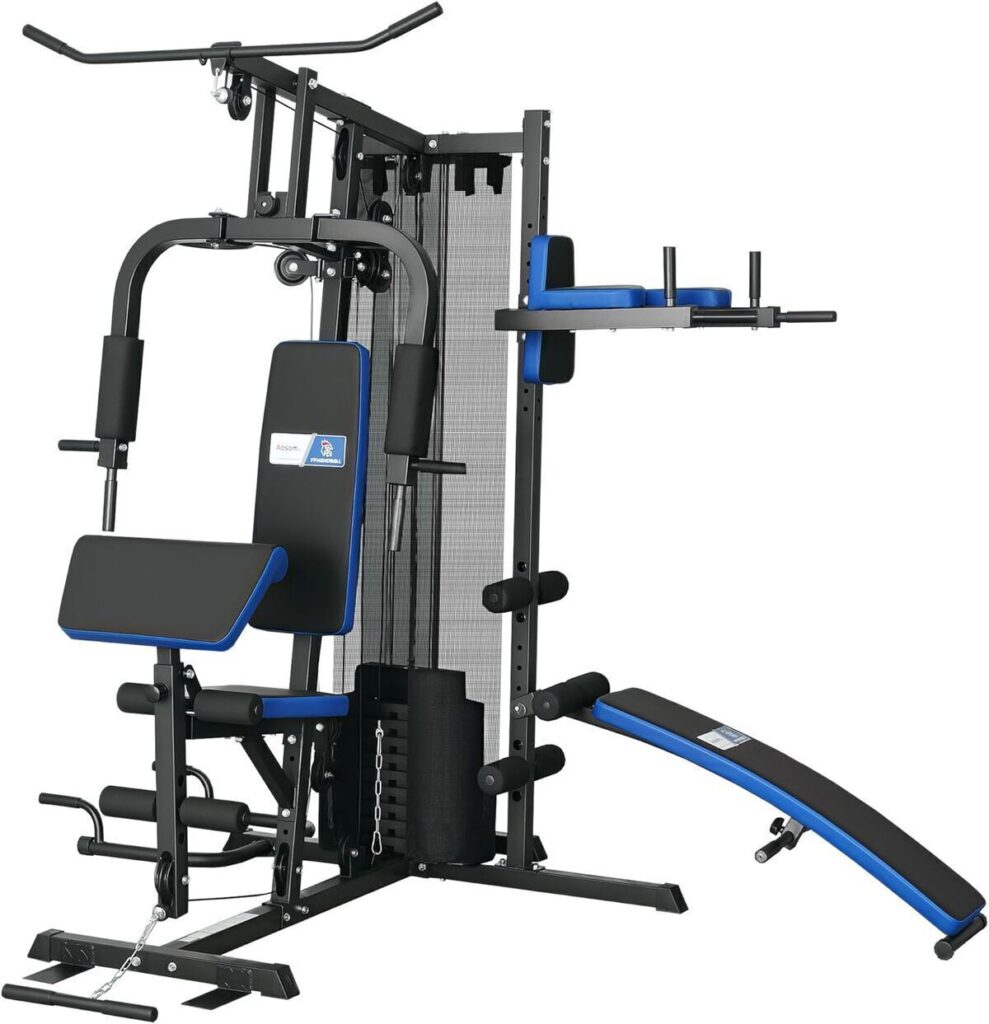 Test de la station de musculation ajustable SPORTNOW 65 kg