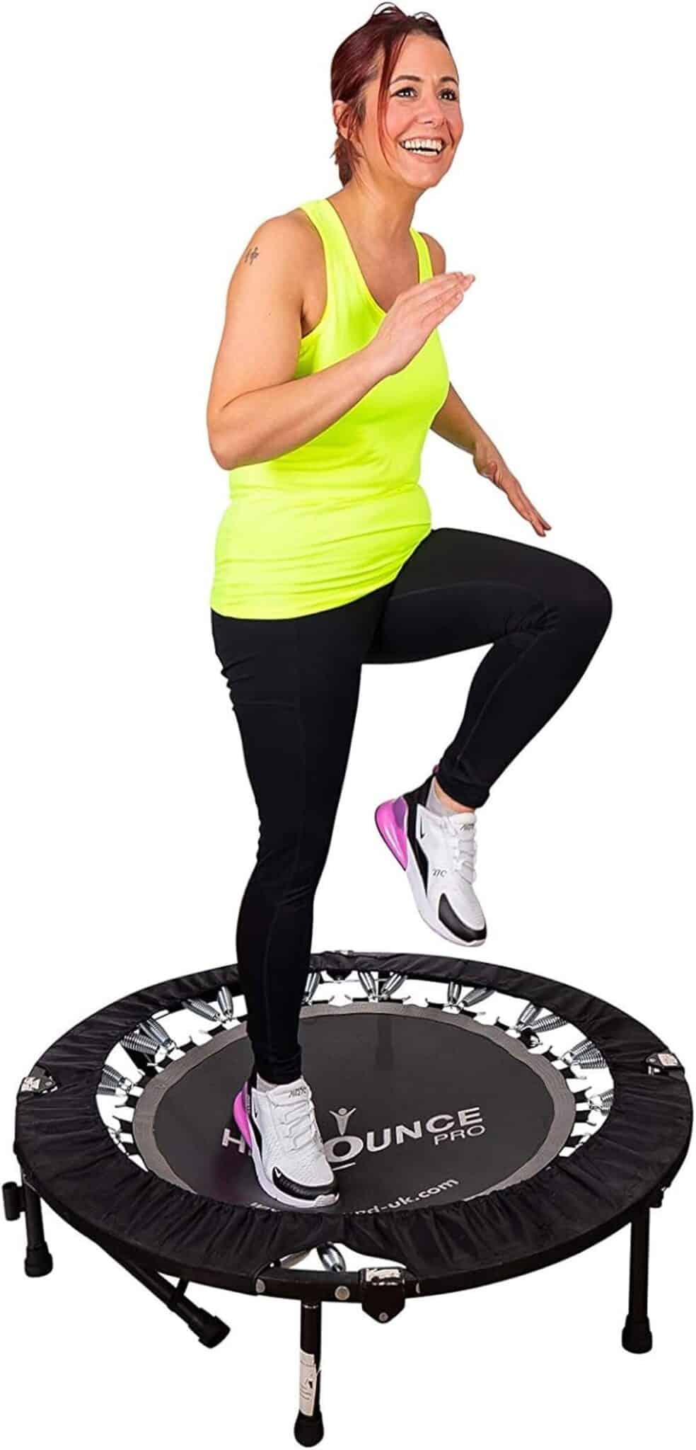 Test du mini trampoline fitness HIIT Bounce Pro : votre allié incliné pour un entraînement énergique