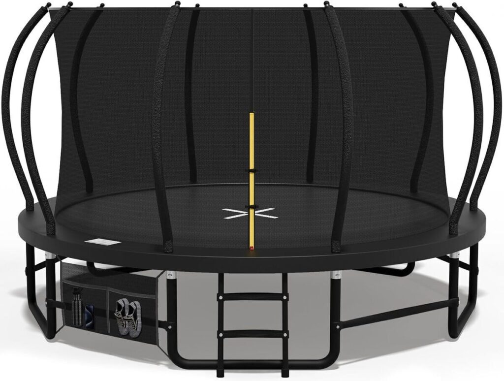 Test du trampoline Devoko : stabilité et robustesse en extérieur