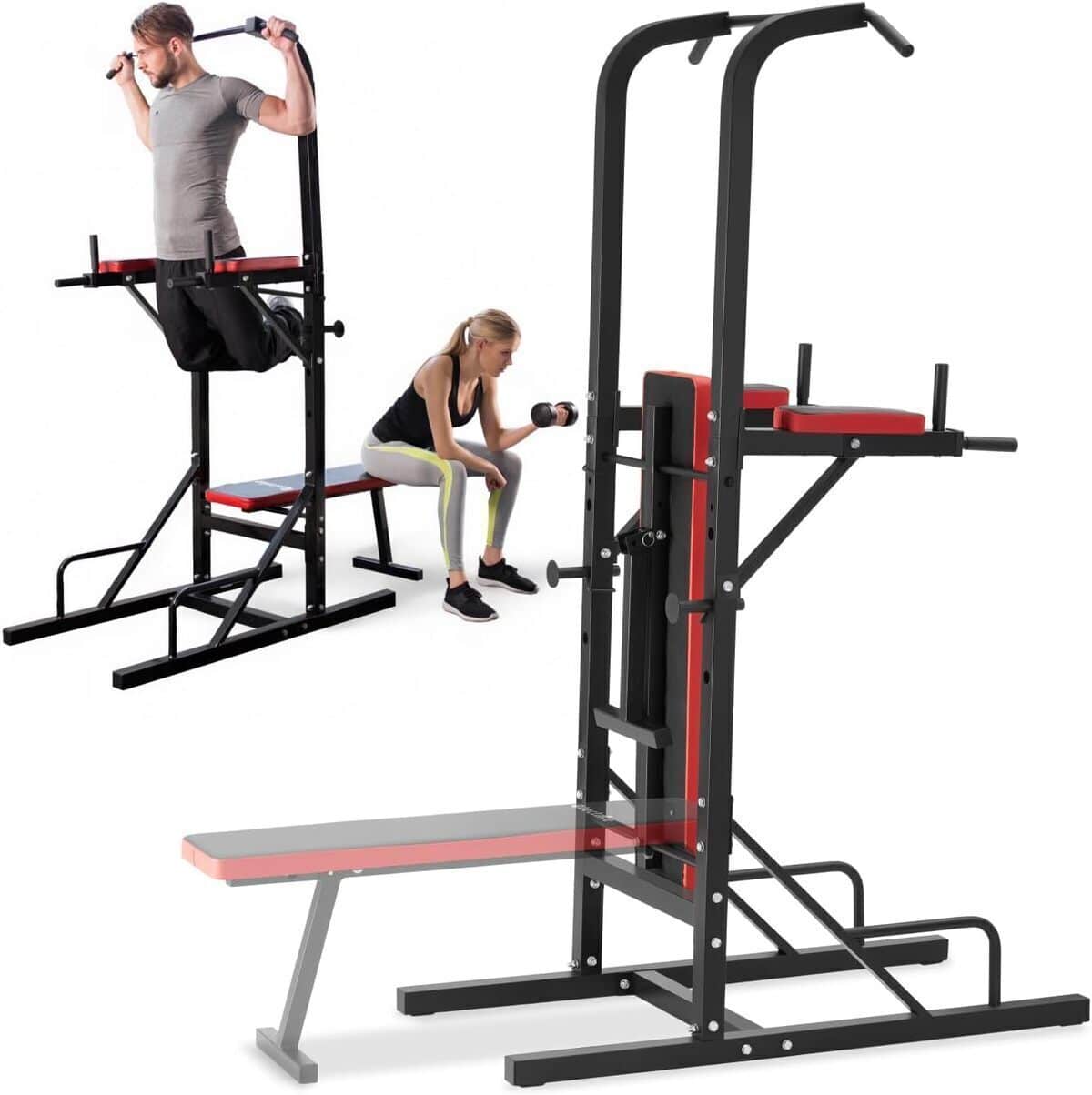 Test : station de musculation tectake® pliable et complète