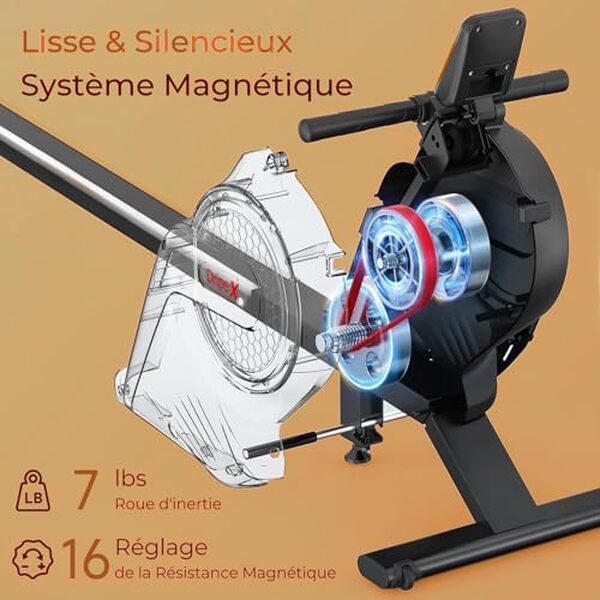 Découvrez notre test détaillé du rameur pliable : efficacité silencieuse, 16 niveaux de résistance et performance optimale pour votre entraînement à domicile.