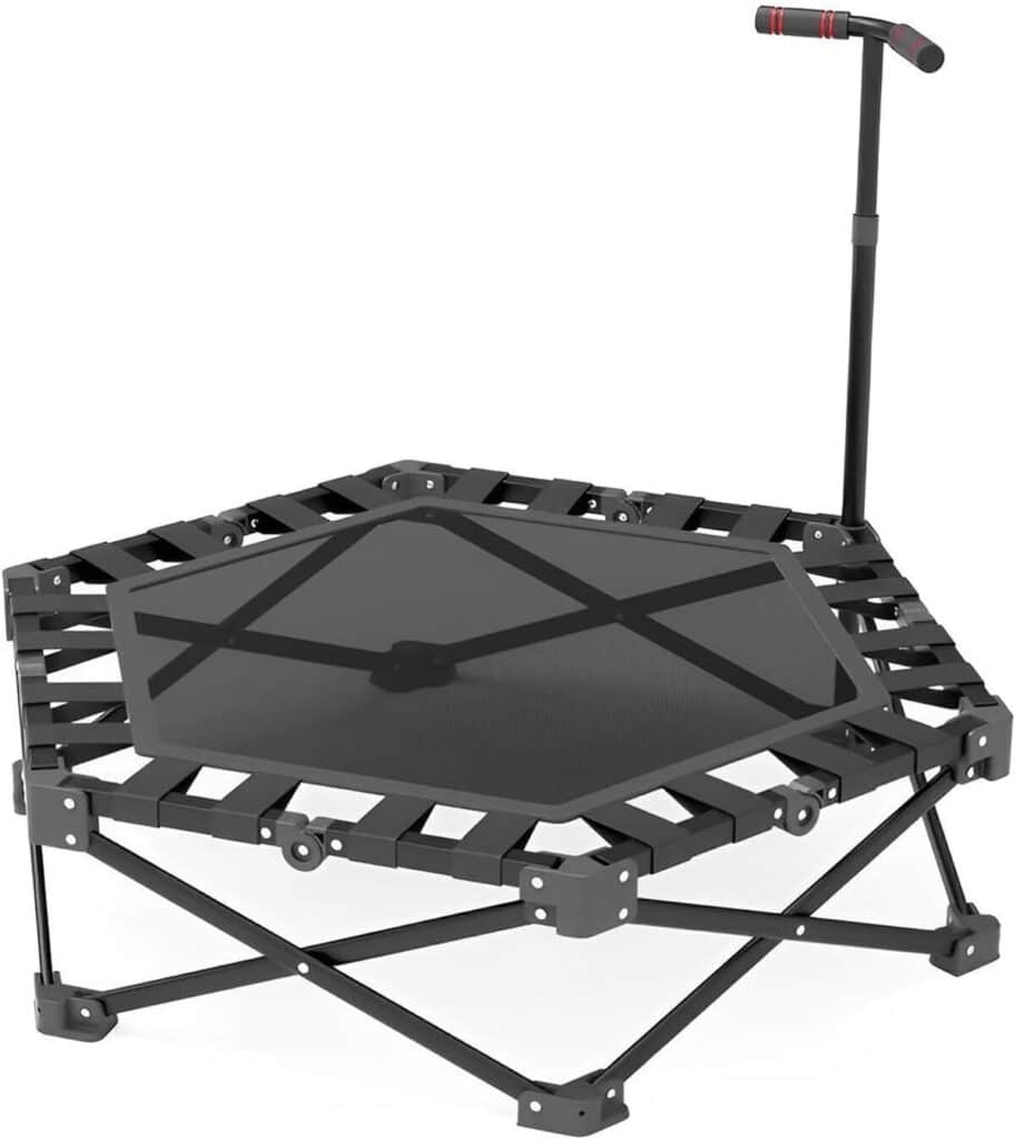 Test du trampoline fitness nid d'oiseau pliable 300 kg