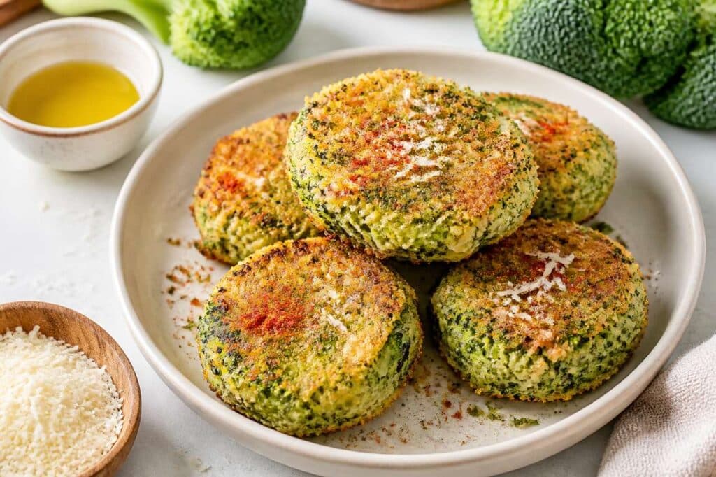 Recette : galettes de brocolis saines et savoureuses