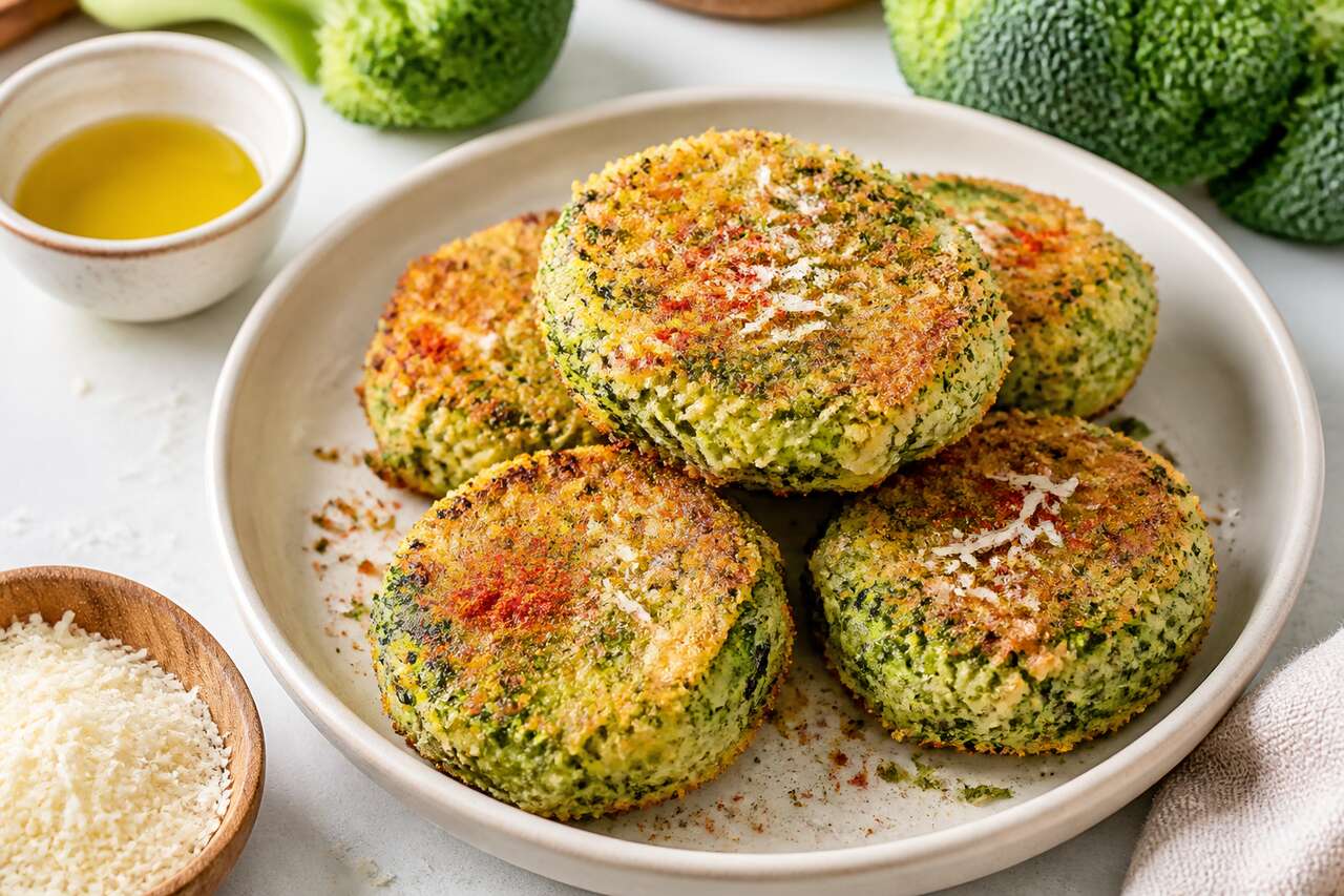Recette : galettes de brocolis saines et savoureuses