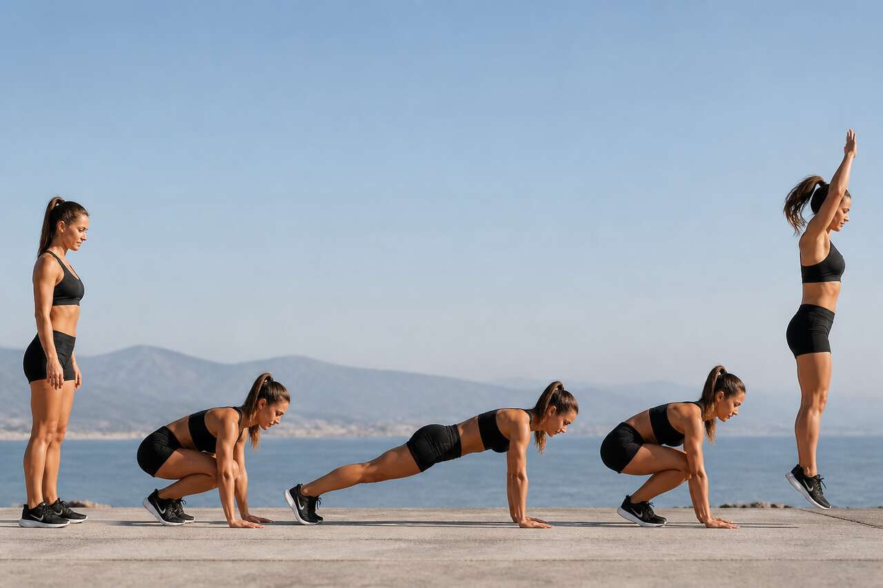 Technique du burpee : le faire correctement pour brûler plus et éviter de se blesser Technique du burpee : le faire correctement pour brûler plus et éviter de se blesser