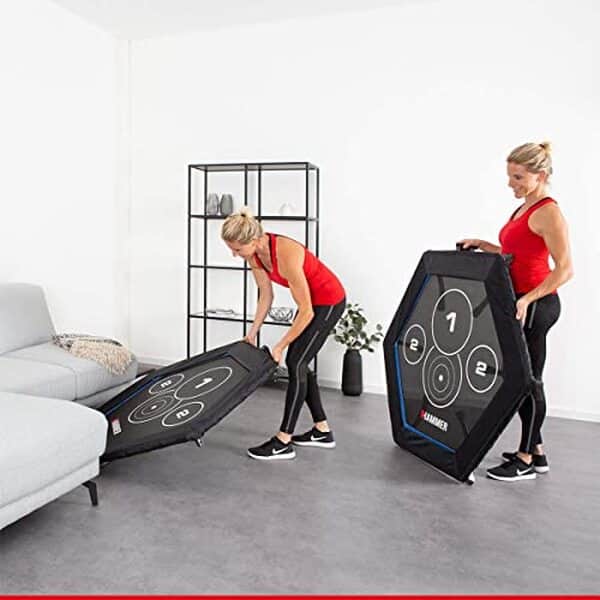 Découvrez notre test complet du trampoline Hammer Cross Jump : évaluation de la performance, de l'endurance et de la qualité pour optimiser vos séances de sport. 
