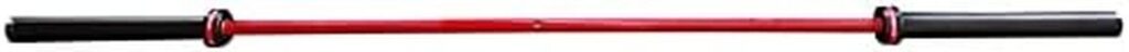 Test barre olympique Cérakote 20kg : rouge