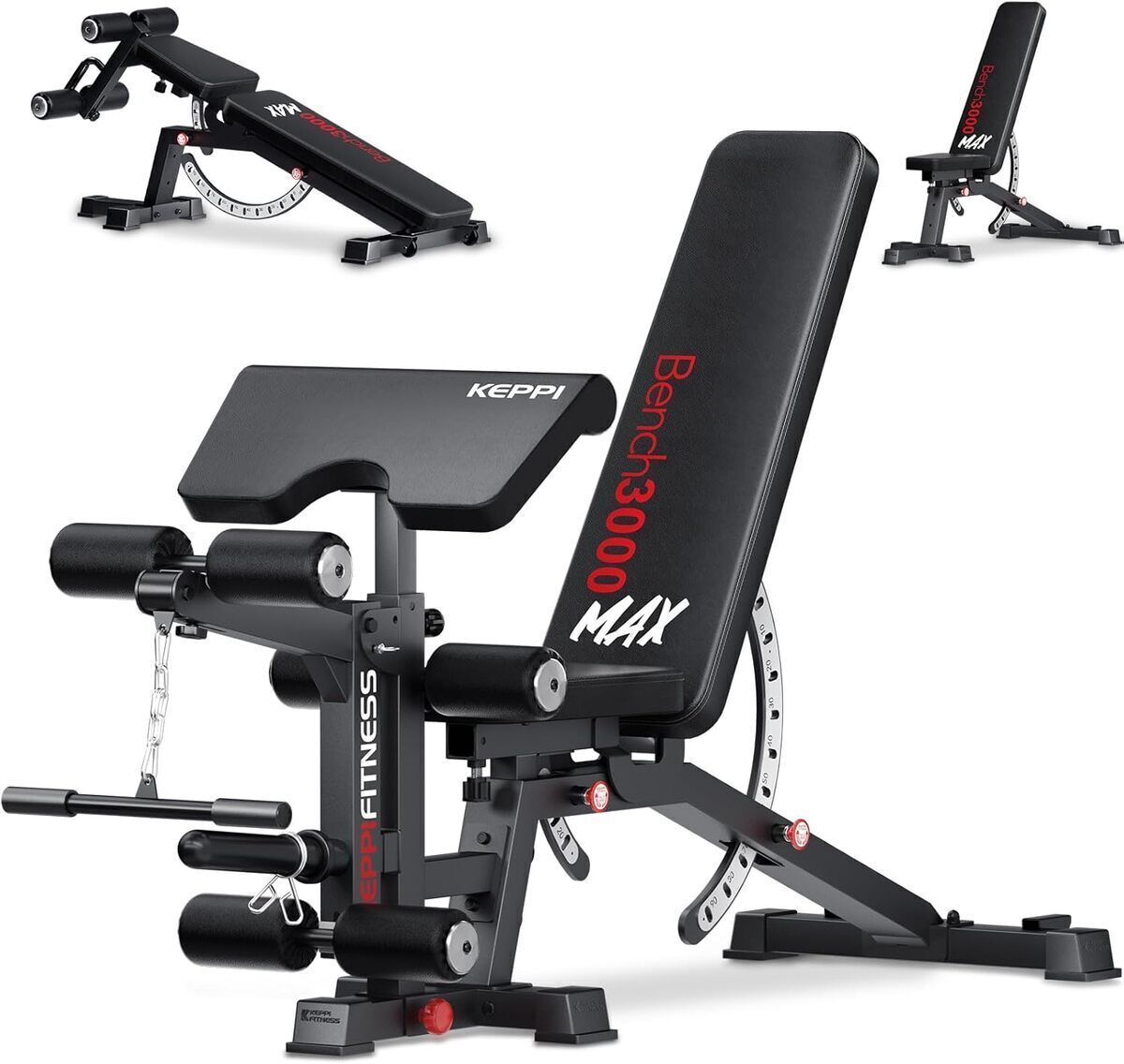 Test du banc keppi bench3000 max : musculation à 600 kg