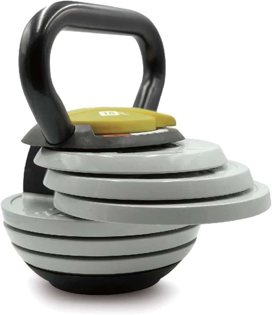 Test du HxG Jowy kettlebell ajustable 18kg pour musculation
