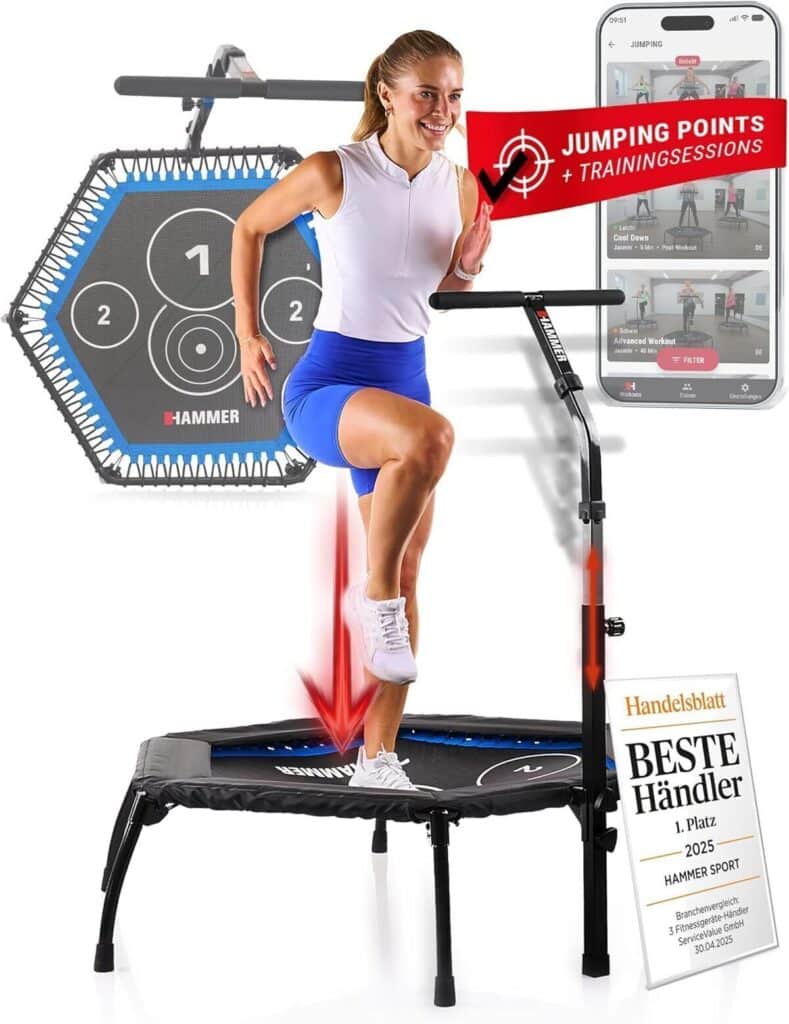 Test du trampoline Hammer Cross Jump : performance et endurance