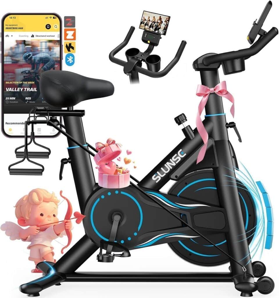 Test du vélo d'appartement SLUNSE : performance et confort à domicile