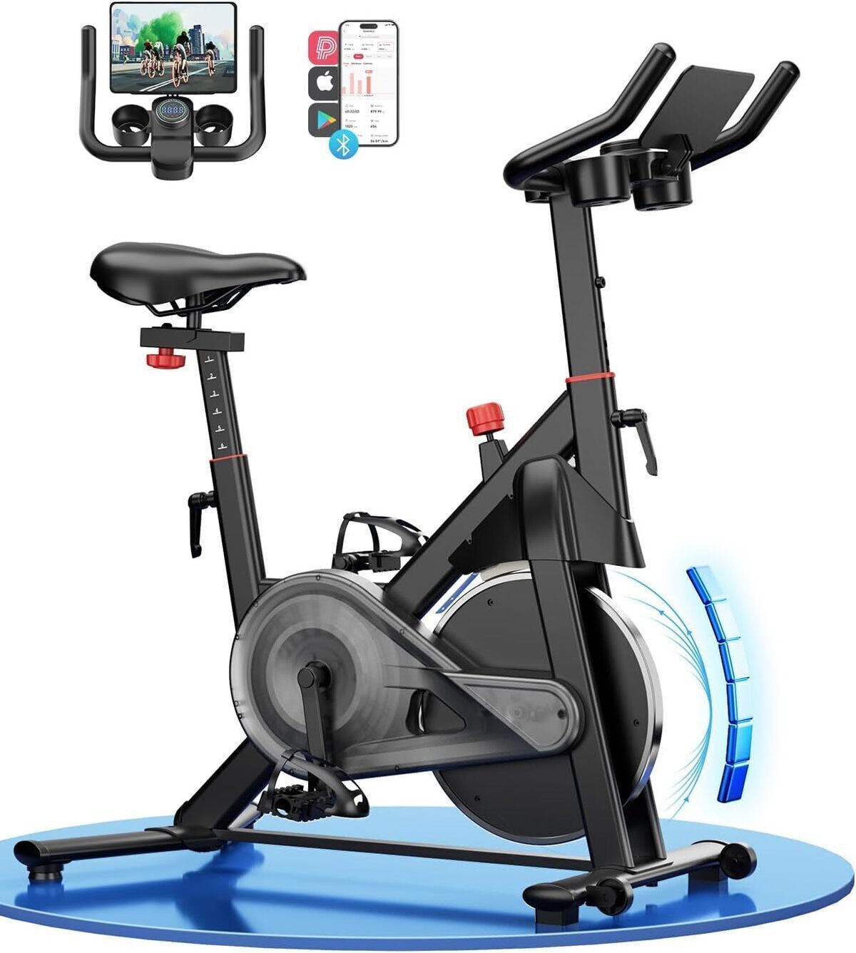 Test : vélo d'appartement Copant avec résistance magnétique et écran LCD