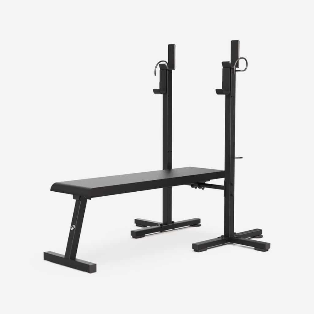 Test : banc de musculation pliable 80 kg Decathlon