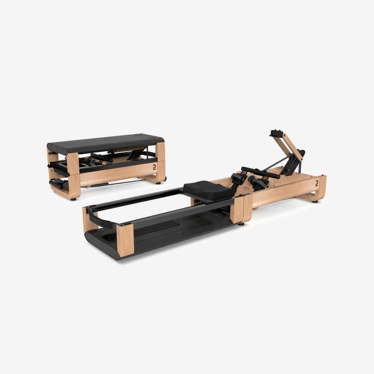 Test du rameur Decathlon woodrower 3 en 1 : auto-alimenté et connecté