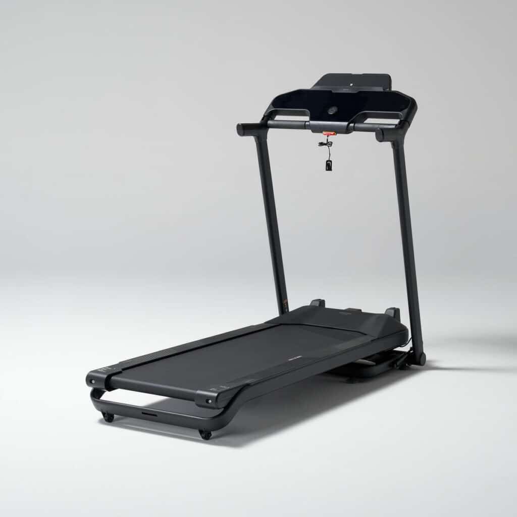 Test tapis de course pliable RUN500 Decathlon